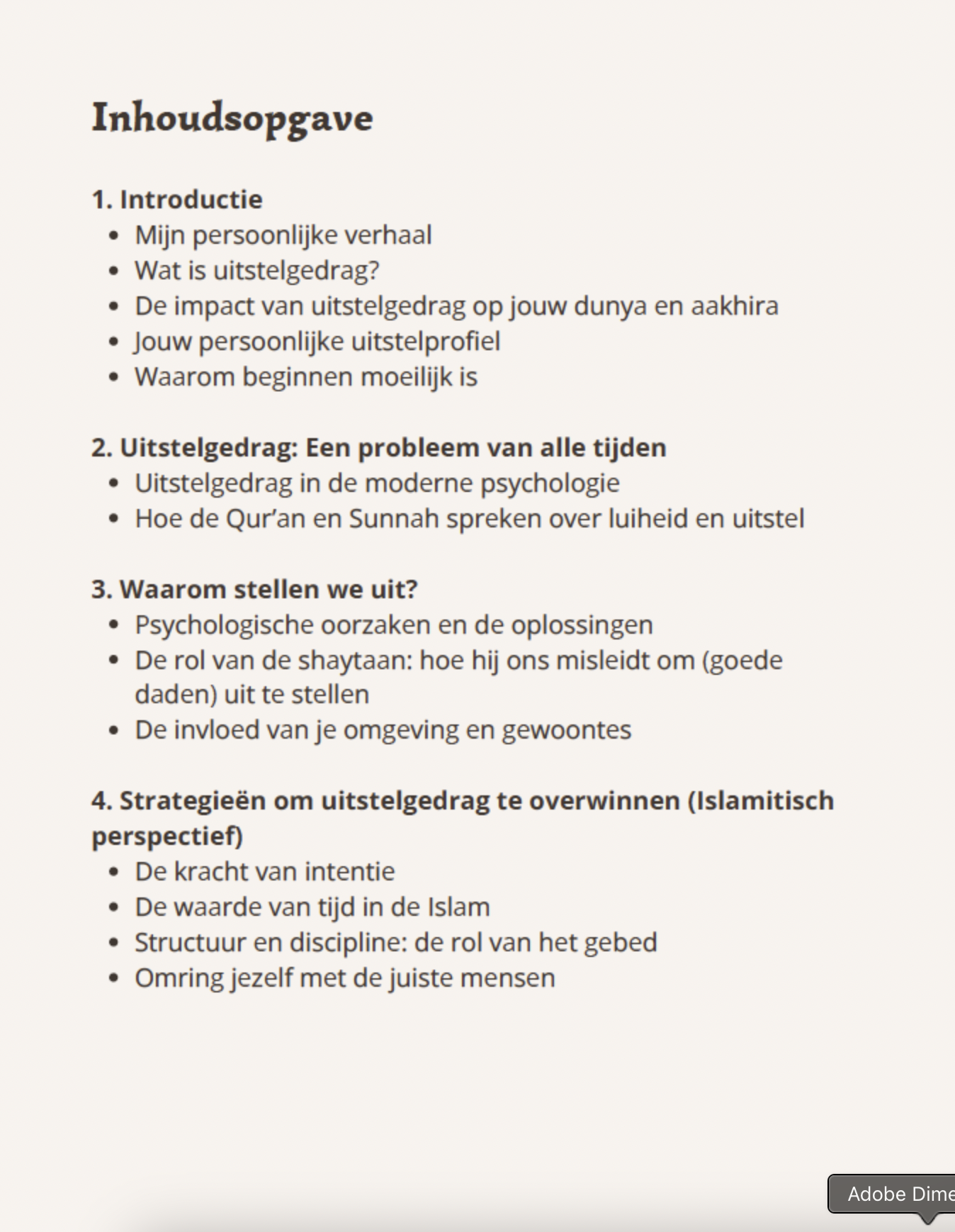 Uitstelgedrag - Afbeelding 2